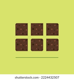 Pixel Art Dirts Vector Design