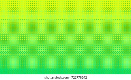 Pixel art dithering background in green color.