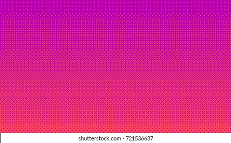 Pixel art dithering background in pink color.