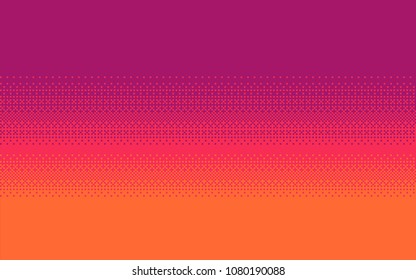 Pixel art dithering background in three colors.