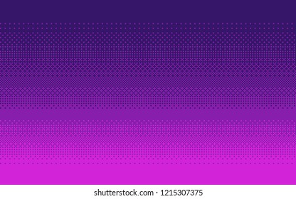 Pixel art dithering background in three colors.