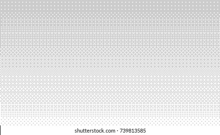 Pixel art dithering background in white color.