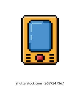 Pixel Art Zeichnung Handy Design Clipart