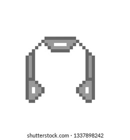 pixel art Earphone.