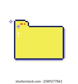 Pixel art eight bit heart shape icon.