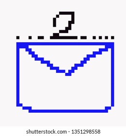 pixel art e-mail