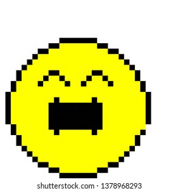 pixel art Emoji
