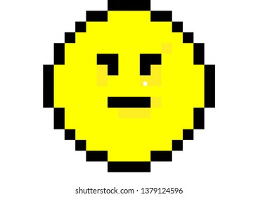 pixel art Emoji