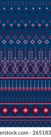 Pixel art étnico, pixel de tecido padrão, design para fundo, roupas, decorativo, drapery, bordado de pano, arte geométrica pixel, artesanato, papel de parede, tapete, saco, cartão, almofadas, imprimir, étnico