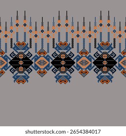 
Pixel art étnico, pixel de tecido padrão, design para fundo, roupas, decorativo, drapery, bordado de pano, arte geométrica pixel, artesanato, papel de parede, tapete, saco, cartão, almofadas, imprimir, étnico