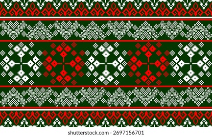 Pixel art étnico, pixel de tecido padrão, design para fundo, roupas, decorativo, drapery, bordado de pano, pixel étnico geométrico preto e branco, artesanato, papel de parede, tapete, saco, cartão, almofadas