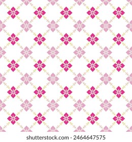 pixel art flower on white background wallpaper oriental seamless pattern.ornament. Ethnic .decor style. geometric ornament. Vector seamless pattern. blanket, rug. Woven carpet fabric	
