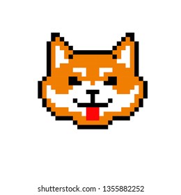 Pixel Art Fox Stock Vector (Royalty Free) 1355882252 | Shutterstock