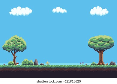 Bosque Pixel Art