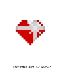 pixel art Gift 