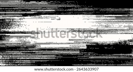 Pixel Art Glitch Background with Noise and Retro Texture