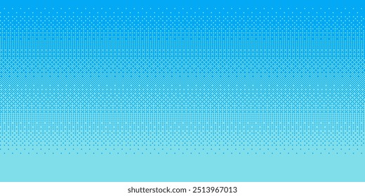 pixel art gradient dithering background, 8 bit retro video game style, pixel pattern, mosaic texture, halftone, vector illustration