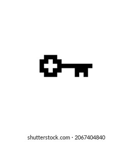 Pixel art heart. love and valentine. Pixel game life bar. Vector art 8 bit health heart bar. Gaming controller, symbol.
