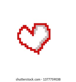 pixel art heart2