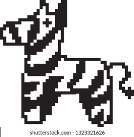 pixel art horse