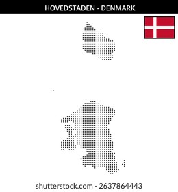 Pixel art of Hovedstaden Denmark