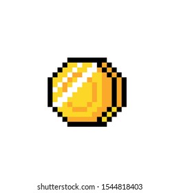 Pixel Art Icon Game Object Gold Stock Vector (Royalty Free) 1544818403 ...