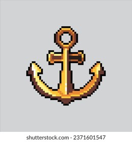 Pixel Art Illustration Anchor. Pixelanker. Ankersee
Icon pixelig für das Pixelkunstspiel und Icon für Website- und Videospiel.
Altschulretro.