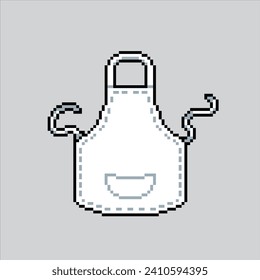 Pixel art illustration Apron. Pixelated APron. Kitchen Apron
pixelated for the pixel art game and icon for website and video game. old school retro.
