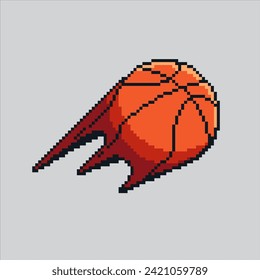 Pixel art illustration Basketball. Pixelated Basketball. Sport Basketball.
pixelated for the pixel art game and icon for website and video game. old school retro.