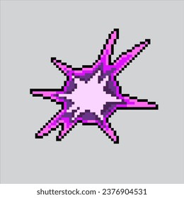 Pixel art illustration blast explosion. Pixelated blast. magic blast explosion
icon pixelated for the pixel art game and icon for website and video game.
old school retro.