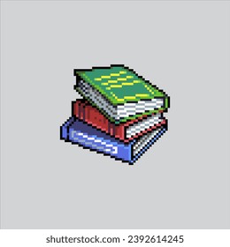 Pixelkunstillustrationsbücher. pixelte Bücher. Schulbildung
pixelig für das Pixelkunstspiel und Icon für Website- und Videospiel. Altschulretro.