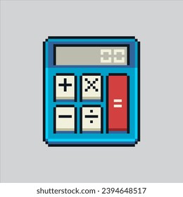 Calculadora de ilustraciones de arte de píxeles. Calculadora Pixelada. Calculadora de matemáticas
pixelado para el juego de arte píxel e icono para el sitio web y el videojuego. retro de la vieja escuela.