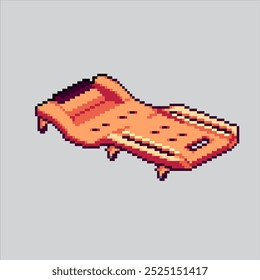 Ilustración de arte de píxeles Car Creeper. Herramienta de enredadera pixelada. Herramienta de enredadera del coche pixelated para el juego del arte del pixel y el icono para el Sitio web Video y el juego.