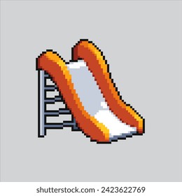 Pixel art illustration Children Slide. Pixelated Children Slide. Children Slide.
pixelated for the pixel art game and icon for website and video game. old school retro.