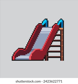 Pixel art illustration Children Slide. Pixelated Children Slide. Children Slide.
pixelated for the pixel art game and icon for website and video game. old school retro.