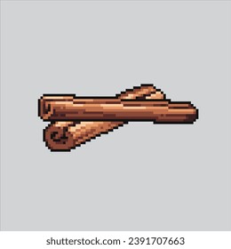 Pixel art illustration Cinnamon. Pixelated Cinnamon. Cinnamon herb
pixelated for the pixel art game and icon for website and video game. old school retro.