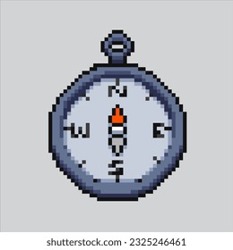 Pixel art illustration compass. Pixelated compass. Compass icon pixelated
for the pixel art game and icon for website and video game. old school retro.