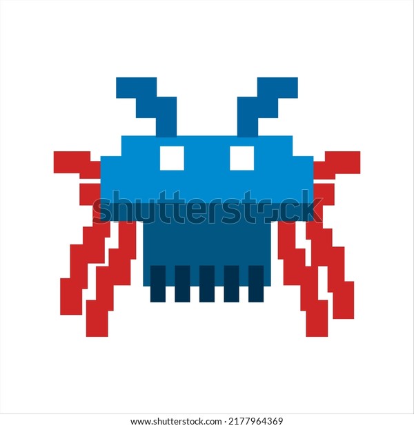 Vektor Stok Pixel Art Illustration Draw Artwork Design Tanpa Royalti 2177964369 Shutterstock 8102