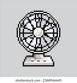 Fanático de ilustraciones de arte de píxeles. Ventilador eléctrico pixelado. Icono de ventilador electrónico de refrigeración pixelado
para el juego de arte píxel e icono para el sitio web y el juego de vídeo. retro de la vieja escuela.