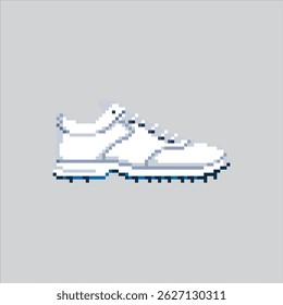 Pixel art illustration Golf. Pixelated Golf Footwear. Golf Sport Shoes Footwear Icon pixelated for the pixel art game and icon for website and video game. old school retro.