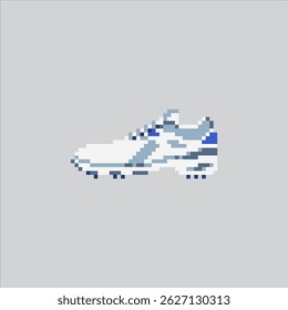 Pixel art illustration Golf. Pixelated Golf Footwear. Golf Sport Shoes Footwear Icon pixelated for the pixel art game and icon for website and video game. old school retro.