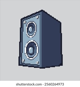 Pixel art illustration Hip Hop Sound System. Pixelated Hip Hop Stereo. Hip Hop Sound System Stereo icon pixelated for the pixel art game and icon for website and video game. old school retro.