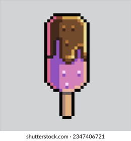 Pixel art illustration Ice Cream. Pixelated Ice Cream. Ice Cream dessert icon pixelated
for the pixel art game and icon for website and video game. old school retro.