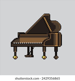 Pixel art illustration Keyboard. Pixelated piano. Keyboard piano music instrument.
pixelated for the pixel art game and icon for website and video game. old school retro.