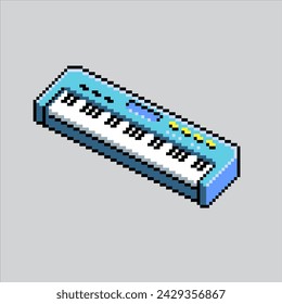 Pixel art illustration Keyboard. Pixelated piano. Keyboard piano music instrument.
pixelated for the pixel art game and icon for website and video game. old school retro.