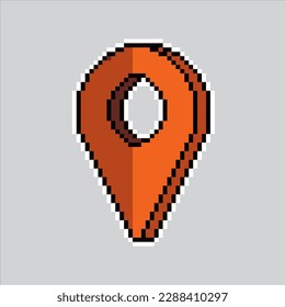 Pixel art illustration Location. Pixelated location icon. Location icon pixelated
for the pixel art game and icon for website and video game. old school retro.