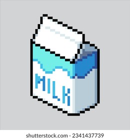 Pixel art illustration Milk. Pixelated Delicious milk. Fresh Milk drink icon pixelated
for the pixel art game and icon for website and video game. old school retro.