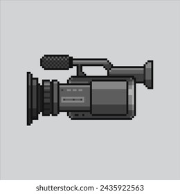 Pixel art illustration Movie Camera. Pixelated Movie Camera. Movie Camera pixelated
for the pixel art game and icon for website and video game. old school retro.