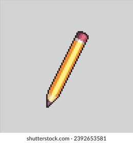 Pixel art illustration Pencil. Pixelated Pencil. School Pencil
pixelated for the pixel art game and icon for website and video game. old school retro.