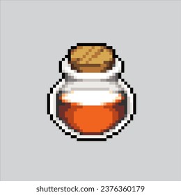 Pixel art illustration potion Couldron. Pixelated Potion Pot. Witch Couldron Potion Pot boiler
icon pixelated for the pixel art game and icon for website and video game. old school retro.